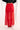 DELINA jupe longue en dentelle rouge