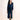 SAMINA longue robe bleue