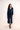 SAMINA longue robe bleue
