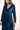 SAMINA longue robe bleue