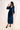 SAMINA longue robe bleue