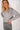 ZOWA pull gris a sequins