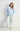 ELUABIRD chemise rayures bleues