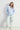 ELUABIRD chemise rayures bleues