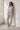 Chemise imprimée fleurie blanc/rose - ALINA