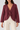 Gilet à encolure V et maille duveteuse – MELINA - BELLERINA