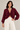 Gilet à encolure V et maille duveteuse – MELINA - BELLERINA