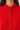 Gilet rouge boutonné à col volanté — NELYA