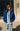 Hoktown veste indigo