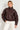 Veste effet cuir à col montant – VANYA