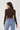 Pull marron à attaches chinoises — NAYA