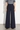Pantalon large bleu marine à fines rayures – MAURA