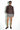 Blouse marron à manches bouffantes – ANAIS