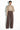 Pantalon large marron en lyocell – RIO