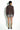 Blouse marron à manches bouffantes – ANAIS