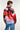 Jacket bomber courte à imprimé floral abstrait - KIVA