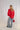JALINA gilet rouge