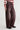 Jean ballon taille haute bordeaux — DENIM