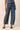 Jean barrel taille haute à jambes arrondies – VELORA