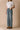 Jean bleu en denim extensible — NOLYA