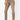 Jean droit marron taille haute pour femme - vue de face