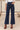 Jean flare taille haute bleu brut – VELIA