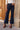 Jean flare taille haute bleu brut – VELIA