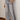 Jean gris wide leg pour femme en denim délavé - vue de face