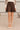 Jupe courte choco - BERYL