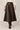 Jupe longue évasée à effet cuir – Silhouette - SOFTY