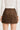 Jupe en daim chocolat - SINA