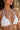 Maillot de bain 2 pièces blanc à anneaux dorés – LUNARO