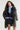 Manteau long en laine à carreaux — JUNY