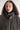 Manteau long en laine à carreaux — JUNY