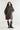 Manteau long en laine à carreaux — JUNY