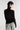 Pull ajusté col roulé en mérinos brun — AWALD