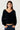 Pull ample en maille à col V – Damsville
