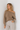 Pull col bateau en maille taupe