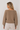 Pull col bateau en maille taupe