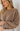 Pull col bateau en maille taupe