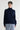 Pull col montant en laine et cachemire marine — SONYS
