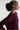 Pull côtelé en laine bordeaux — ARYRIB