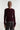 Pull côtelé en laine bordeaux — ARYRIB