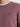 Détail de la maille côtelée du pull vieux rose Chasin homme