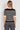 Pull en maille fine rayé à manches courtes — Rayella