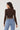 Pull marron à attaches chinoises — NAYA