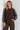 Pull marron à bandes contrastantes – ZELIA