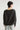 Pull oversize en angora mélangé noir délavé — DATUS