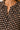 Robe fluide imprimée noire et beige