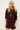 Robe-pull courte aubergine — ATESS